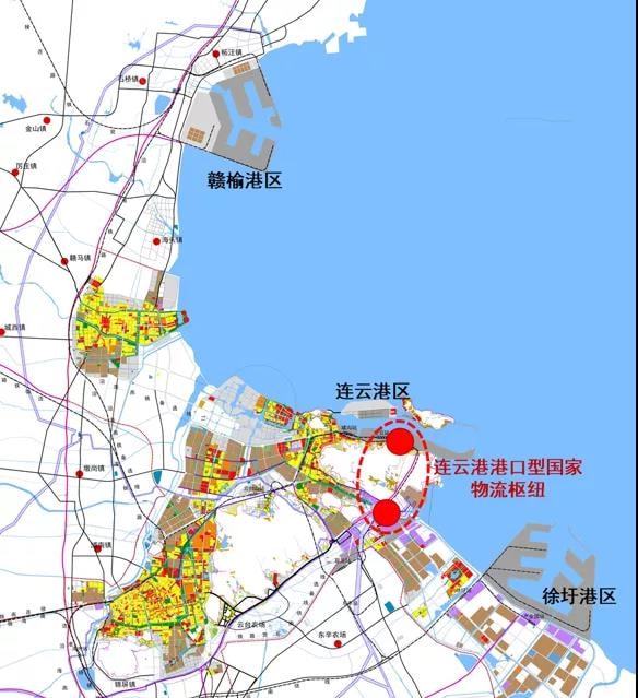连云港港口泊位图图片